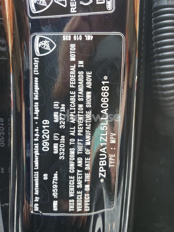 Photo 14 of 2020 LAMBORGHINI URUS (VIN ZPBUA1ZL5LLA06681)